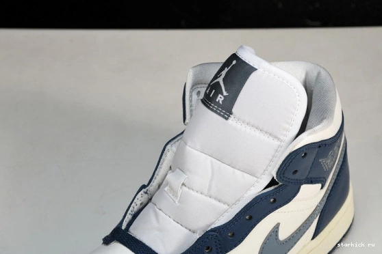  BQ6472-414 Air Mid French  Blue BQ6472-414 Jordan 1 0825